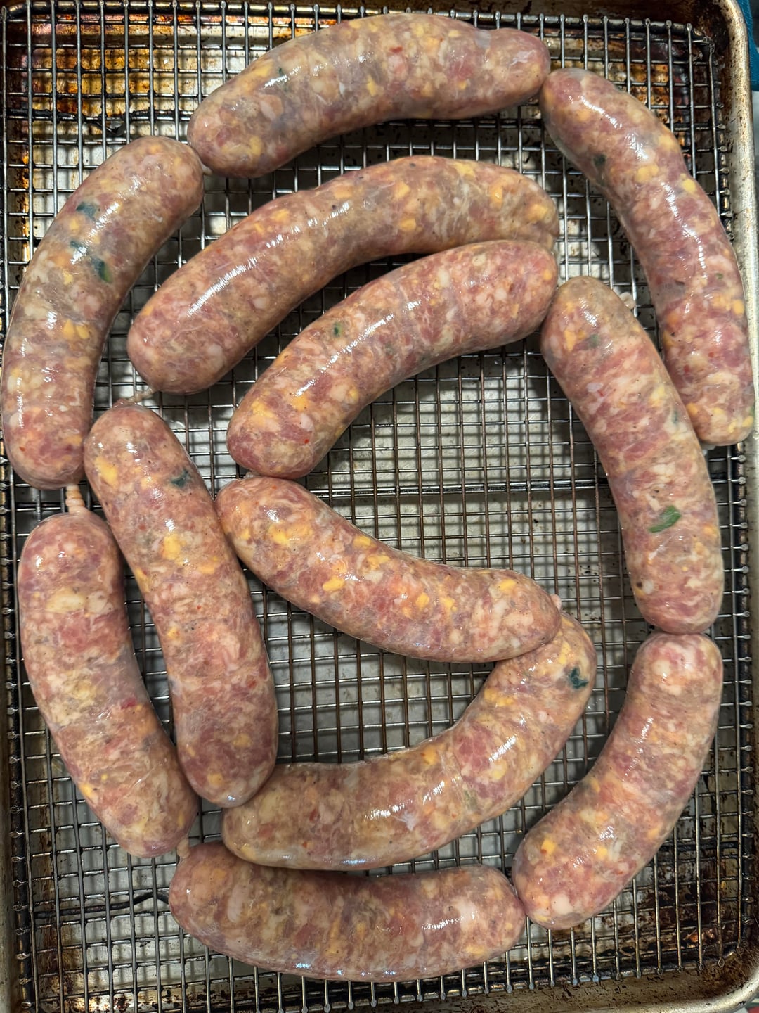 FRESH PORK JALAPEÑO BACON & CHEESE SAUSAGES (2LB)