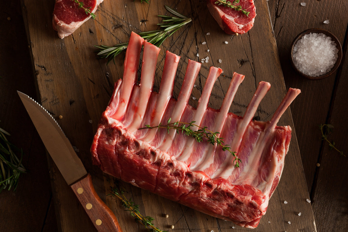 FRESH RACK OF LAMB (2LB)