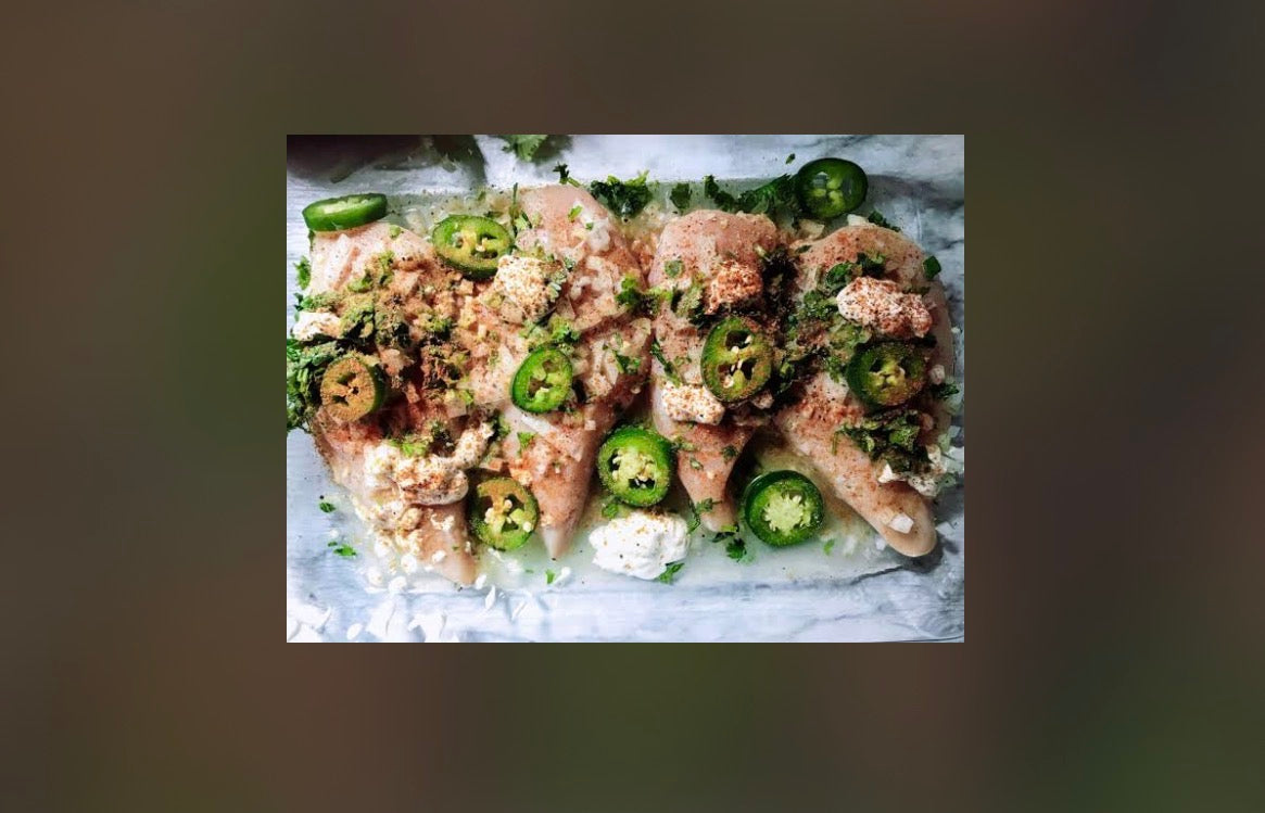 FRESH SMOKY JALAPEÑO & TEQUILA CHICKEN BREAST