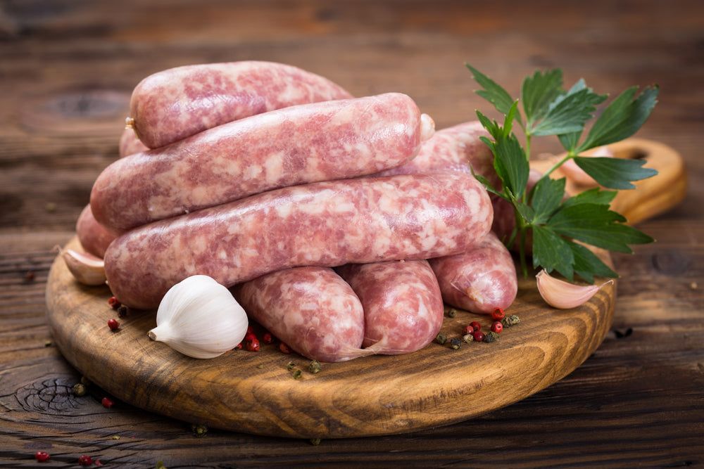 FRESH PORK HONEY GARLIC SAUSAGES (2LB)