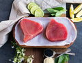 TUNA SAKU STEAKS FROZEN (5-7oz)