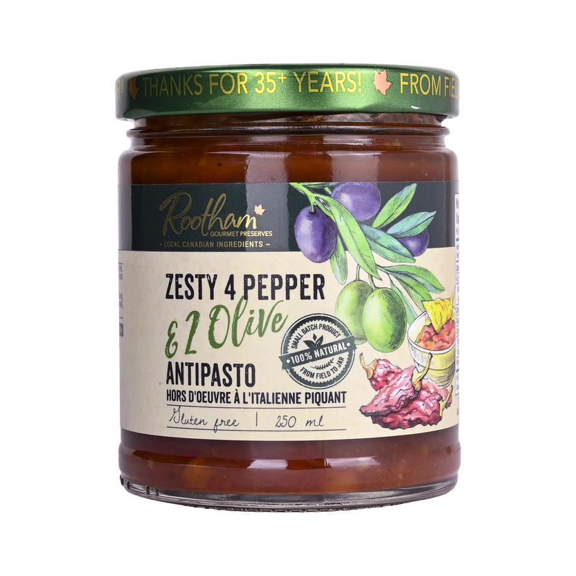 Zesty 4 Pepper & Olive Antipasto