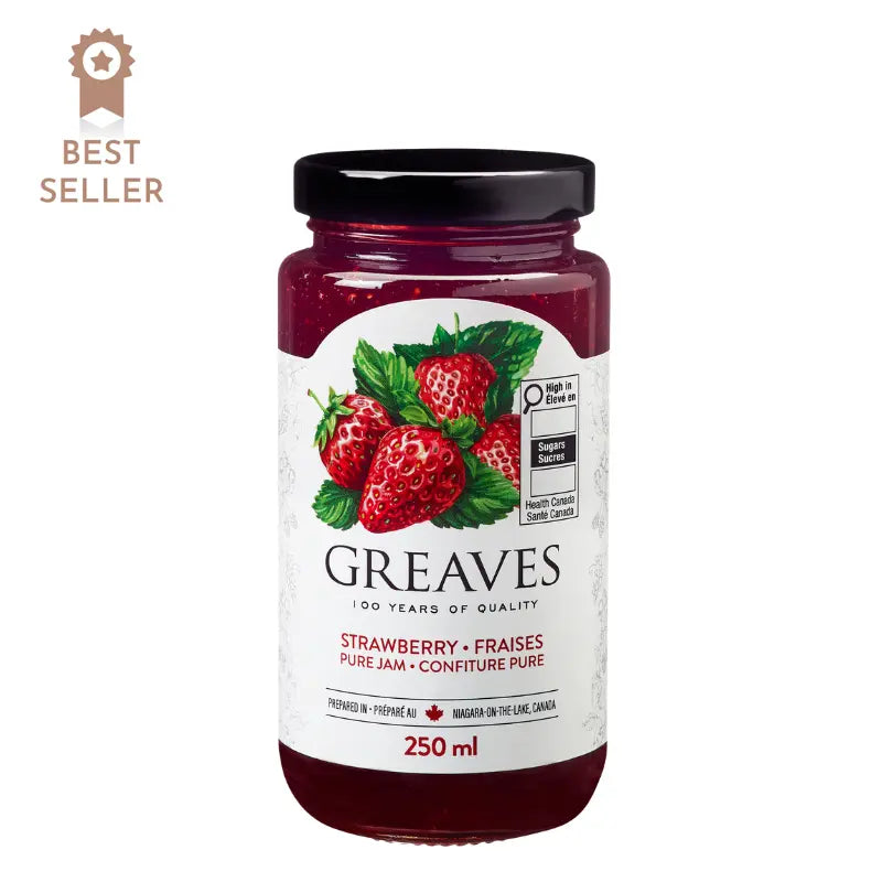 Greaves Strawberry Jam (250ml)