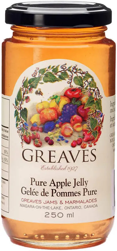 Greaves Apple Jelly, (250 mL)
