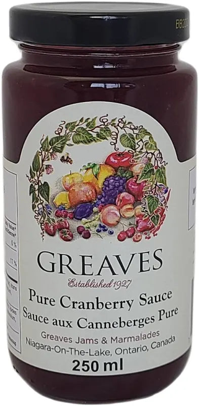 Greaves Cranberry Sauce (250ML)