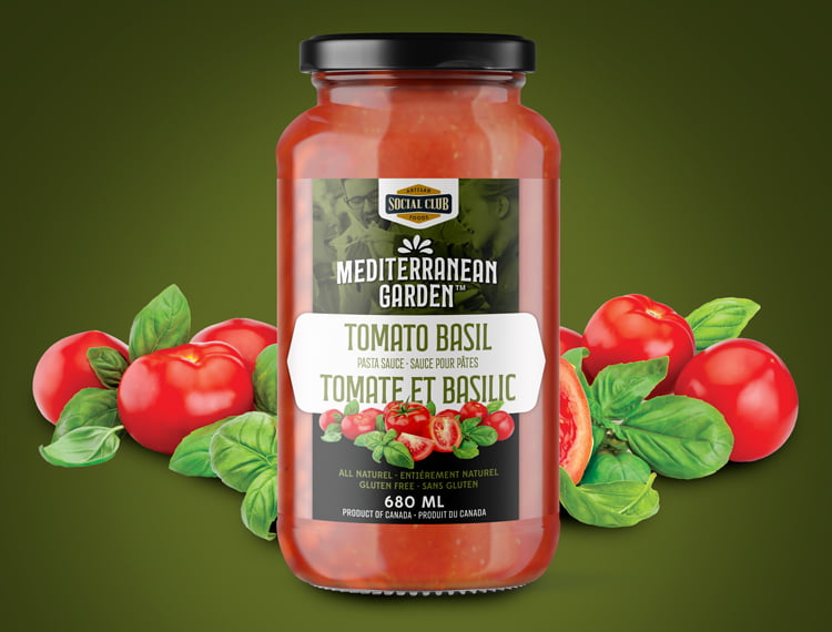 MEDITERRANEAN GARDEN TOMATO BASIL(680ML)