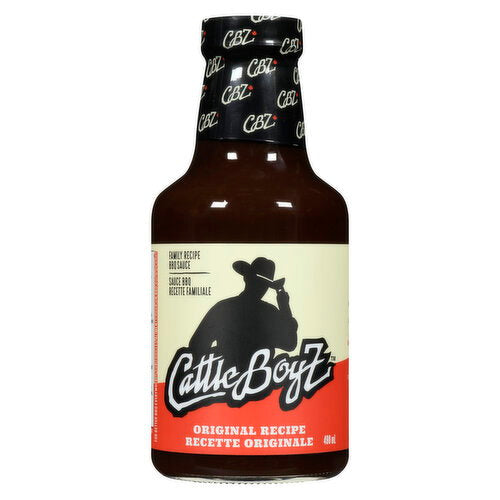 CATTLE BOYZ Original BBQ Sauce (490 ML)