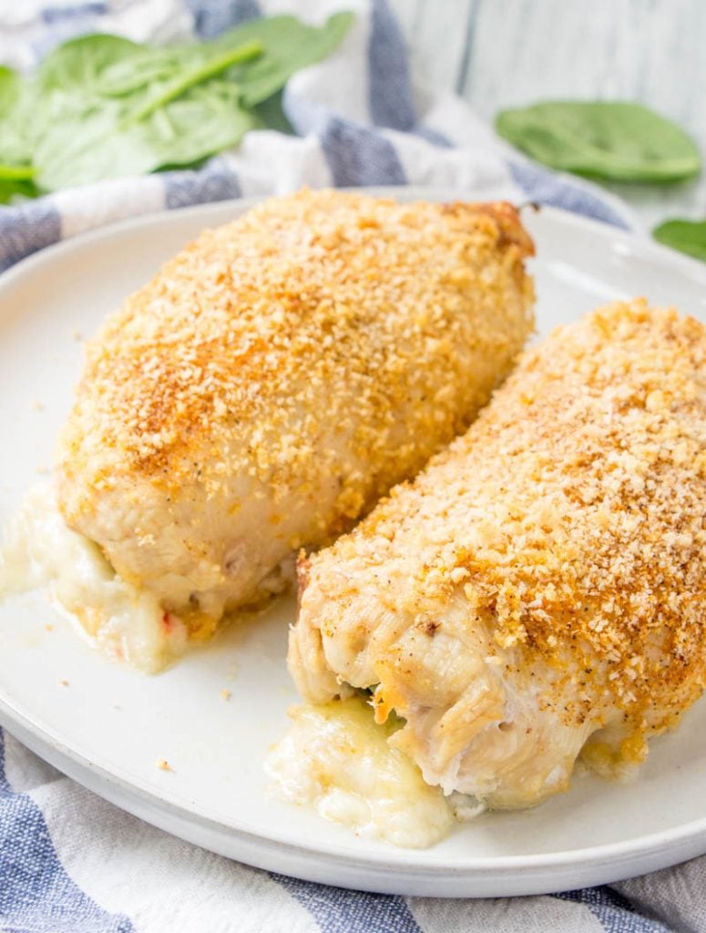 FRESH CHICKEN BREAST STUFFED WITH CRACKER JACK