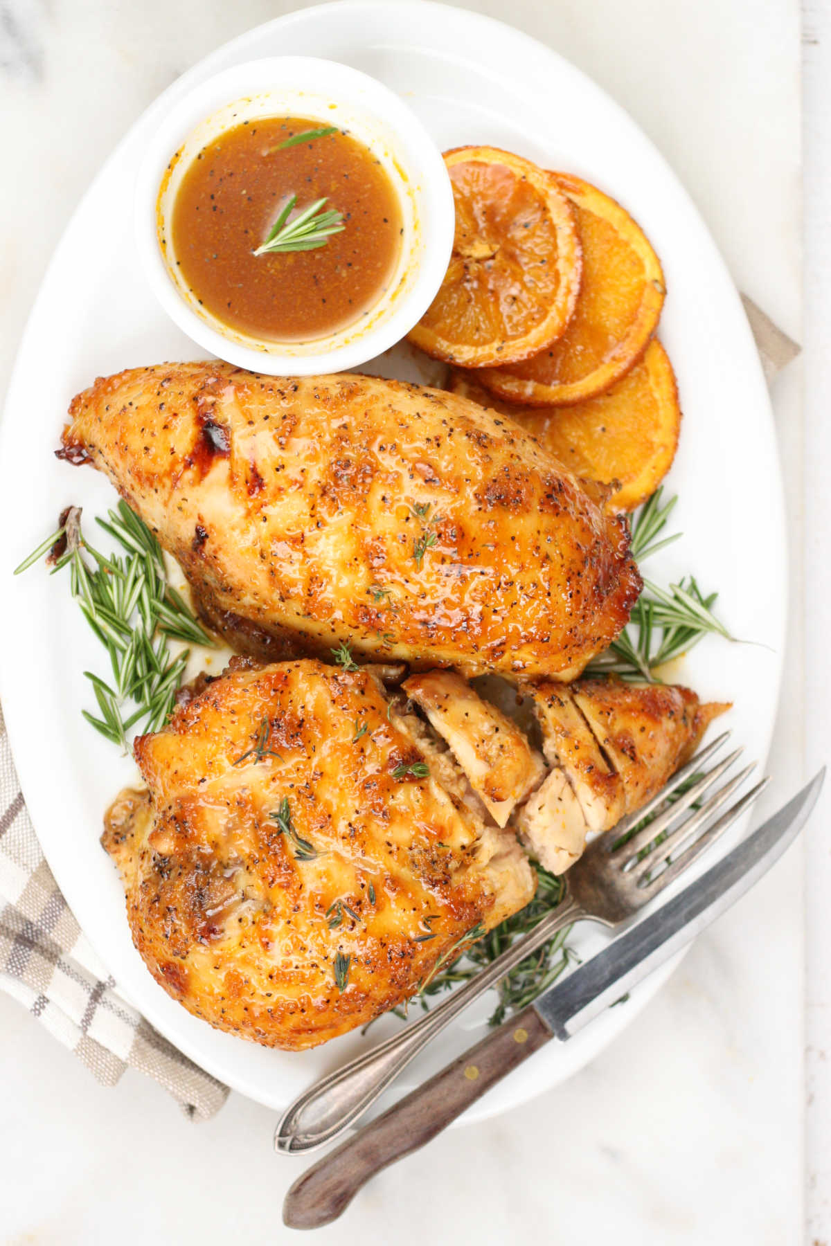 FRESH CALIFORNIA ORANGE CHICKEN BREAST