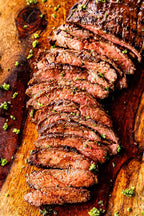 FRESH BUCKINGHAM MARINATED FLANK STEAK (2.5-3LB)