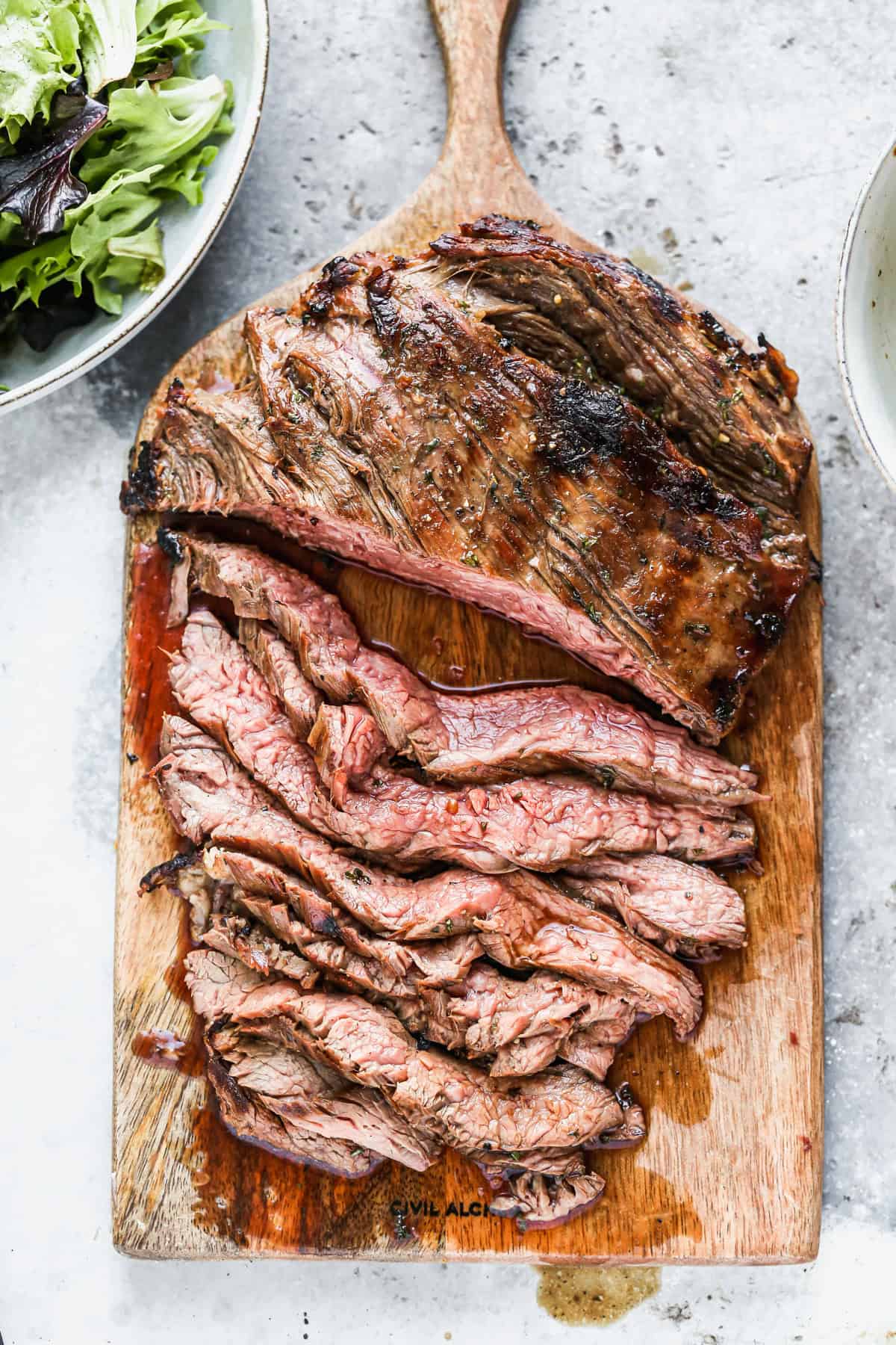 FRESH BUCKINGHAM MARINATED FLANK STEAK (2.5-3LB)