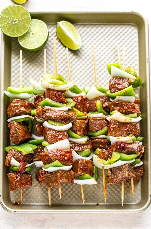 FRESH BUCKINGHAM BEEF CHIPOTLE KABOBS