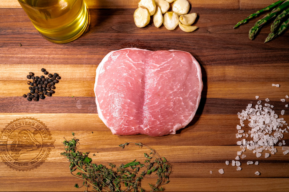 FRESH BUTTERFLIED PORK CHOPS(2LB)
