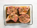 FRESH  MARINATED MAPLE BOURBON PORK CHOPS (2LB)