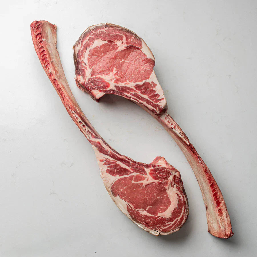AAA B.ANGUS DRY AGED TOMAHAWK STEAK (40-48oz)