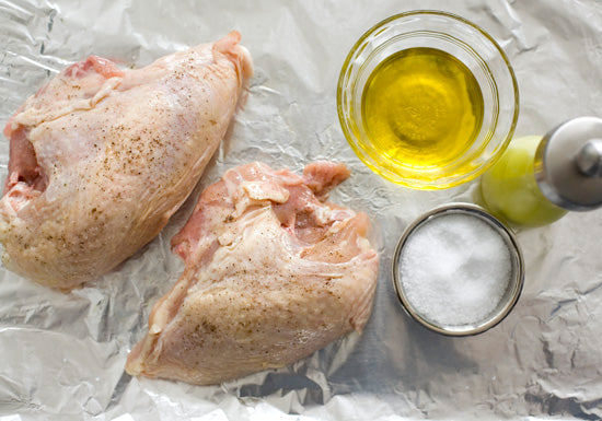 BONE IN CHICKEN BREAST (1LB)