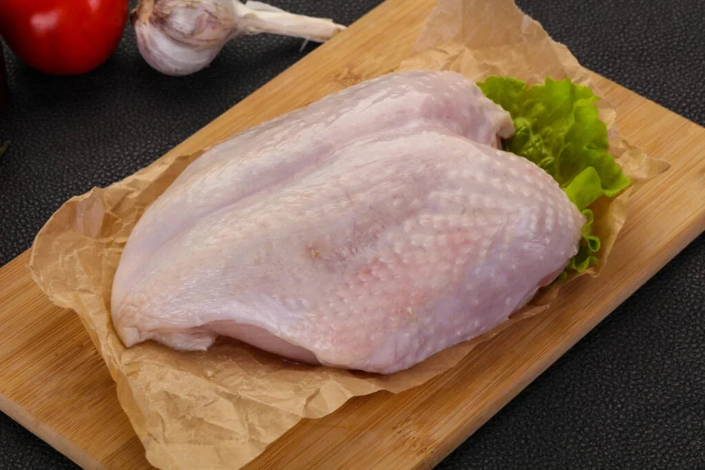 BONE IN CHICKEN BREAST (1LB)